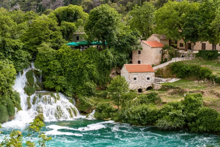 krka national park in Croatia