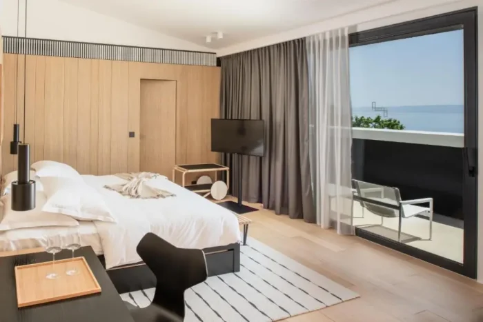 briig boutique hotel room with amazing sea views