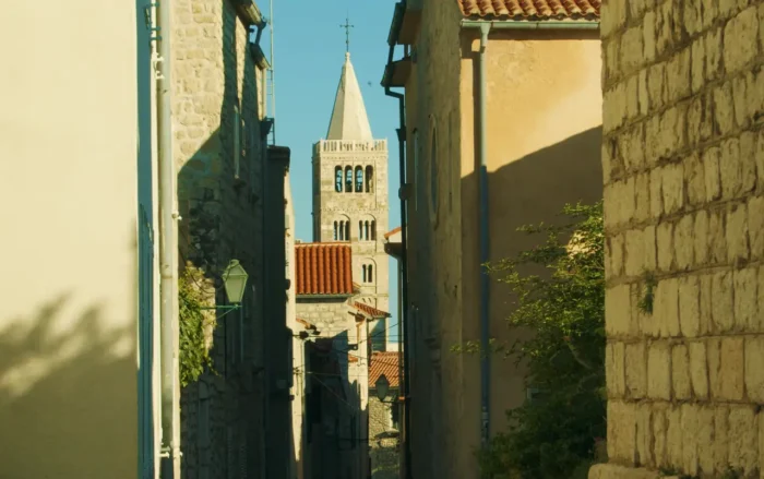 church view on Rab Island