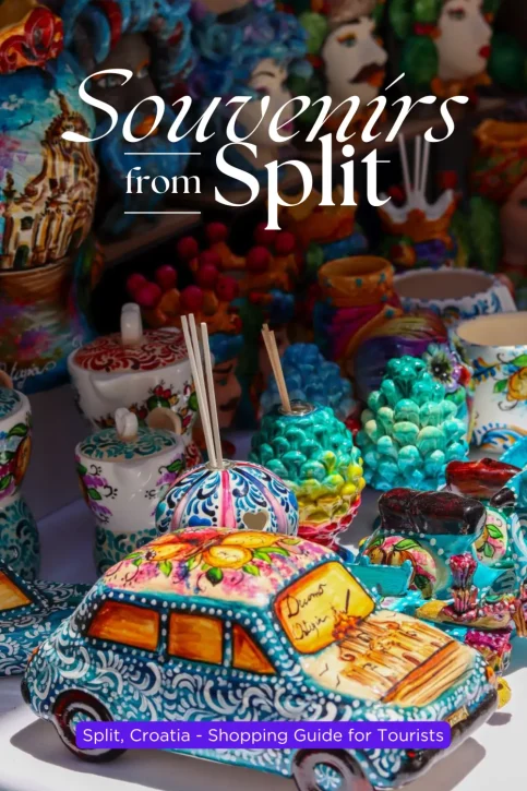 souvenirs from split croatia Pinterest Pin