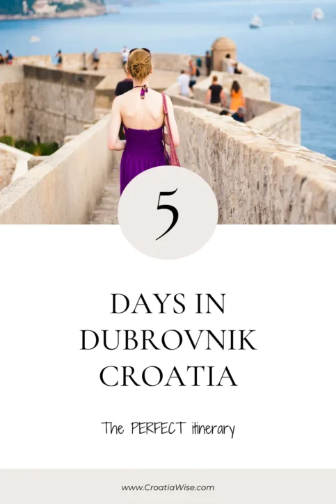 Dubrovnik Itinerary Pin