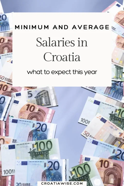 Salaries in Croatia Pinterest Pin