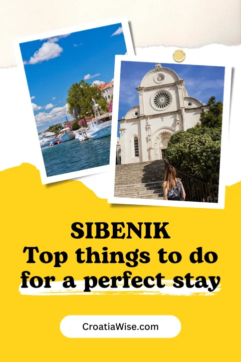 Sibenik Attractions Pinterest Pin